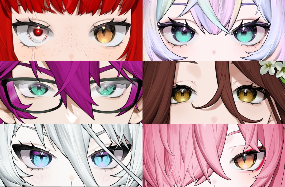Zmeinir's tweet photo. Hi, I'm french! I like to draw VTubers models, character illustrations and props 🤍 https://t.co/v4EwIPduWM
