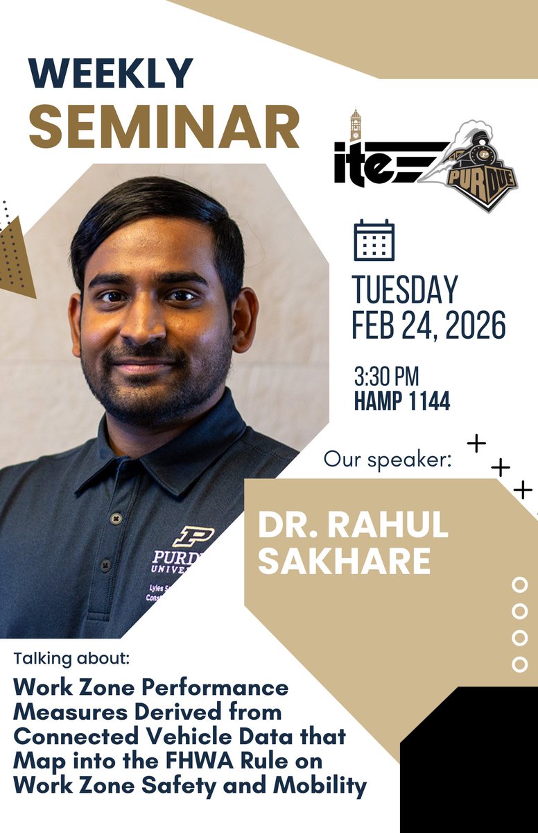 Purdue ITE tweet media