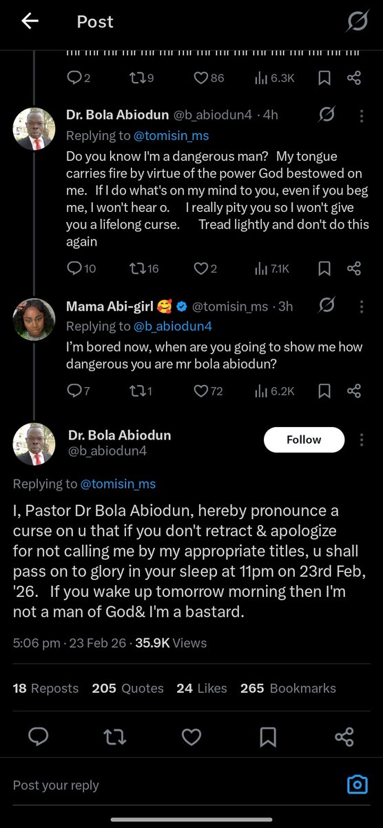 Things dey really sup for this twitter ng 😭