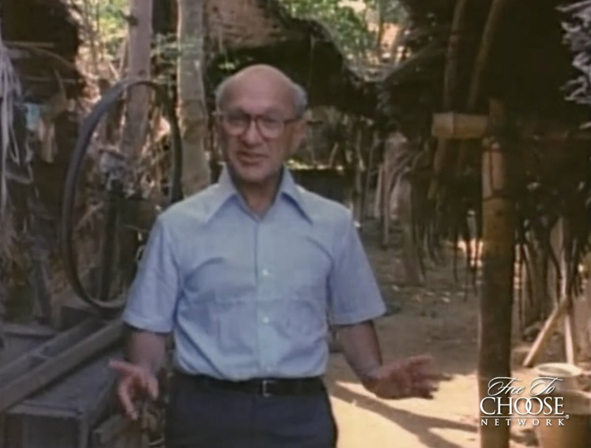 Milton Friedman (1980) on India’s unrealized economic potential:

“The characteristics of the Indians that so many outside observers deplore reflect rather than cause the lack of progress. Sloth and lack of enterprise flourish when hard work and the taking of risks are not