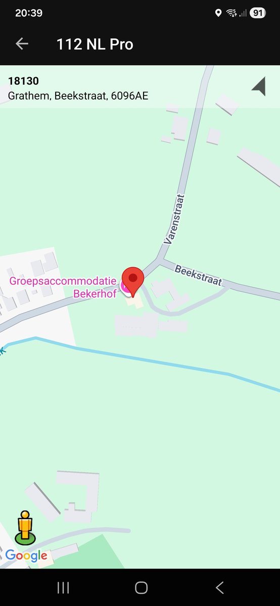 Inzet Ambulance in Grathem