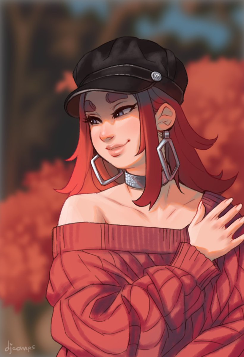 My OC Flamm's early modeling years