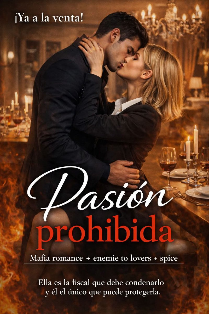 Pasión prohibida ya está a la venta, tanto en ebook, como unlimited y papel.
Él es el jefe de la mafia rusa. Ella es la fiscal de su caso y la encargada de meterlo en prisión. Cuando otra mafia la marque como objetivo el único capaz de protegerla será él.
¿Lo has leído ya?