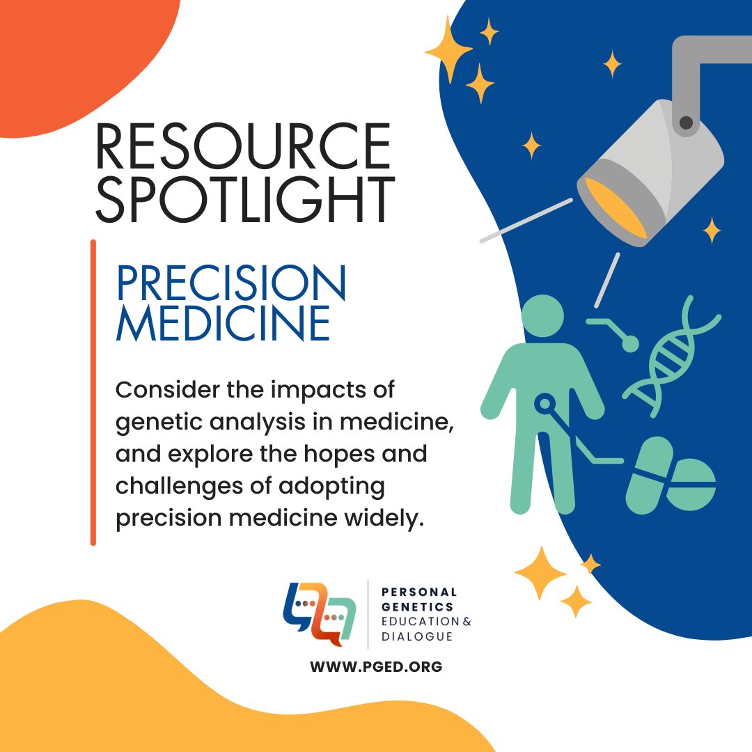 Personal Genetics Education & Dialogue (PGED) tweet media