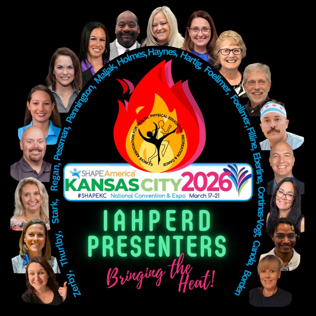 IAHPERD Illinois Assoc for Health, PE, Rec & Dance tweet media