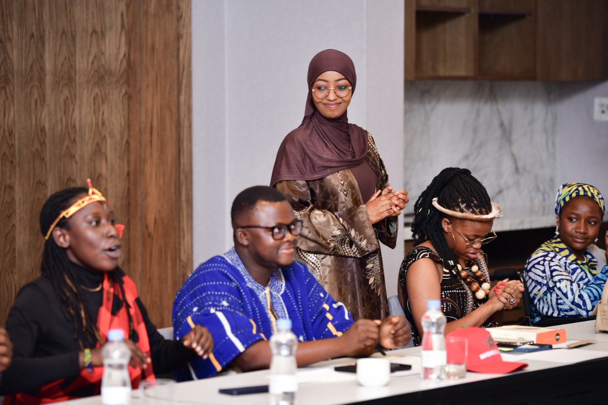 amb_asha's tweet photo. Across Africa &amp; MENA, youth are building peace, driving civic action, and reshaping governance.

Proud to deliver the closing remarks at #YDN and stand with young leaders advancing the #YPS agenda. https://t.co/99httCrY8b