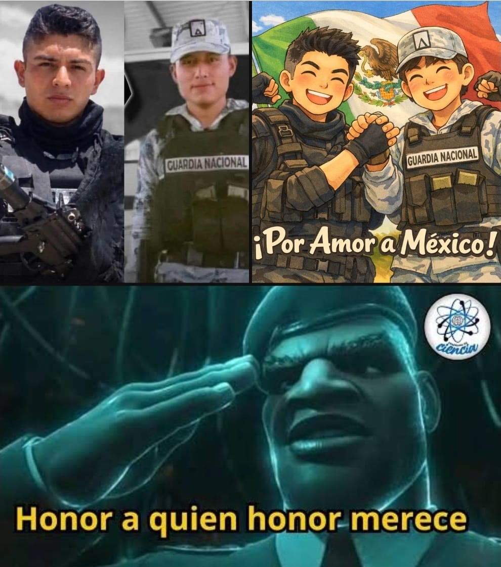 🚨Ayer, en el operativo que acabó con la vida del líder del CJNG en Jalisco, 25 valientes elementos de la Guardia Nacional dieron lo máximo por protegernos a todos.

Entre ellos, dos chiapanecos que dejaron huella:
Edwin Ocampo, 25 años, de Copainalá, Chiapas.
José Guadalupe