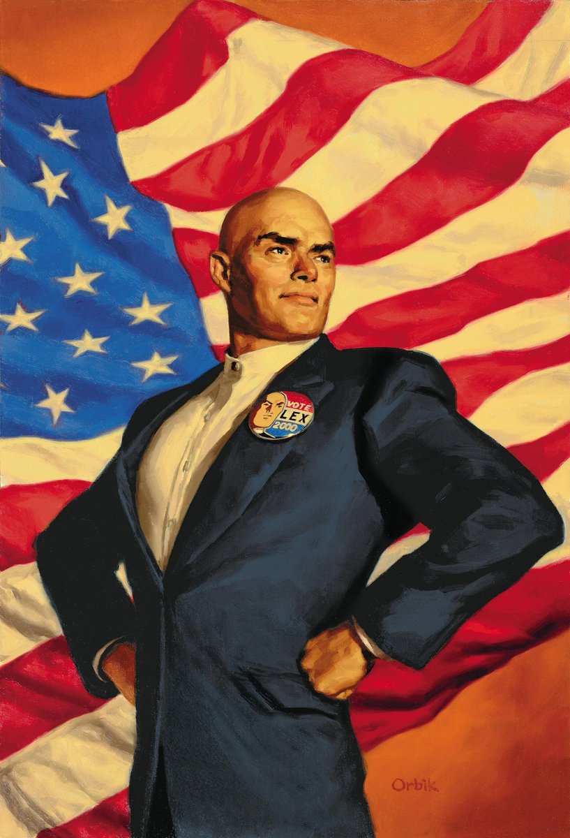 POR QUÉ LEX LUTHOR DECIDIÓ CONVERTIRSE EN EL PRESIDENTE DE ESTADOS UNIDOS

Abro hilo contandos el motivo por el que este villano decidió presentarse a las elecciones a principios de los 2000.

Esto Ocurre en el comic "Secret Files: President Luthor" de Greg Rucka y Matthew Clark