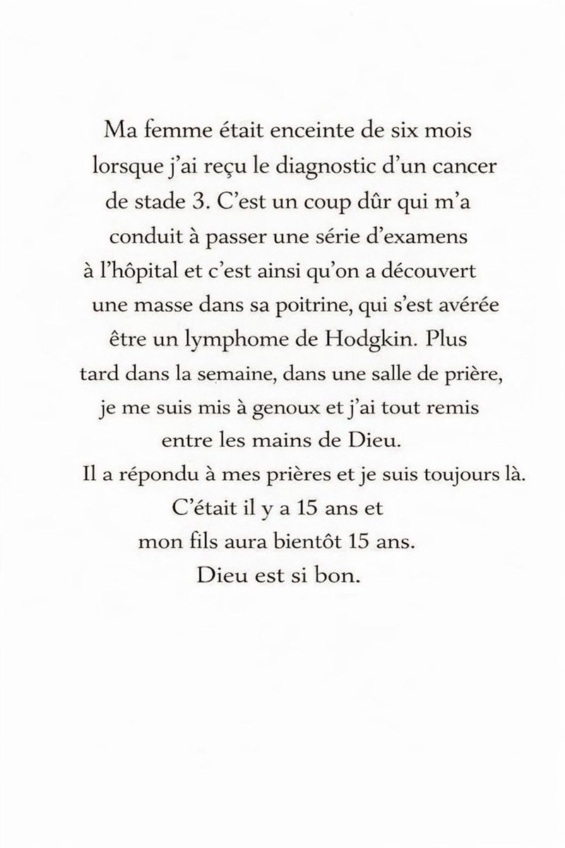 Le témoignage d'un internaute 🗣️