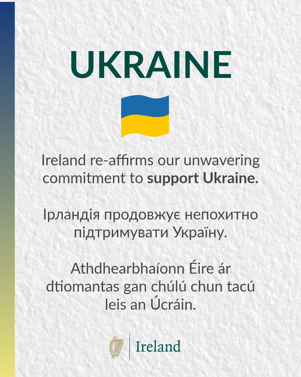 Irish Foreign Ministry tweet media