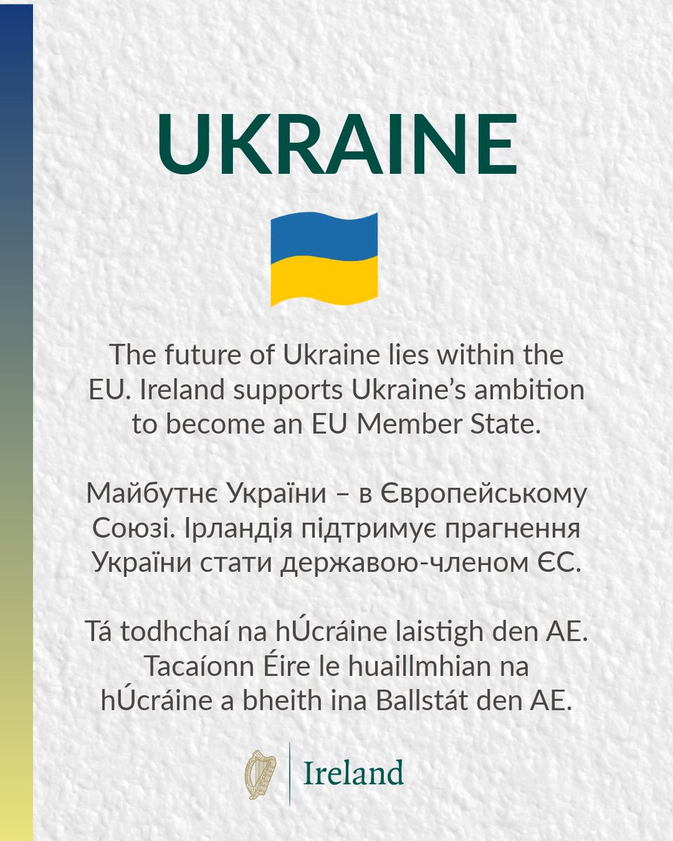 Irish Foreign Ministry tweet media