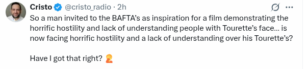 Lostock_Henge's tweet photo. Show me on the doll where the nasty man (who's life story about dealing with a disability &amp; all the prejudice and ignorance about it which has just won a BAFTA) hurt you.... https://t.co/FlWKhR1gQX