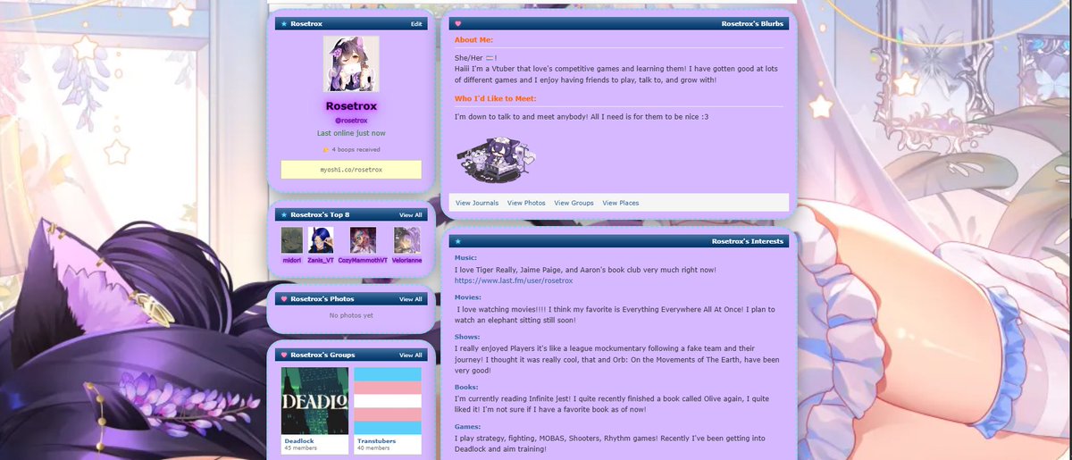 Rosetroxvt 🌹🐾💜【 V-CATfe💜 】 tweet media