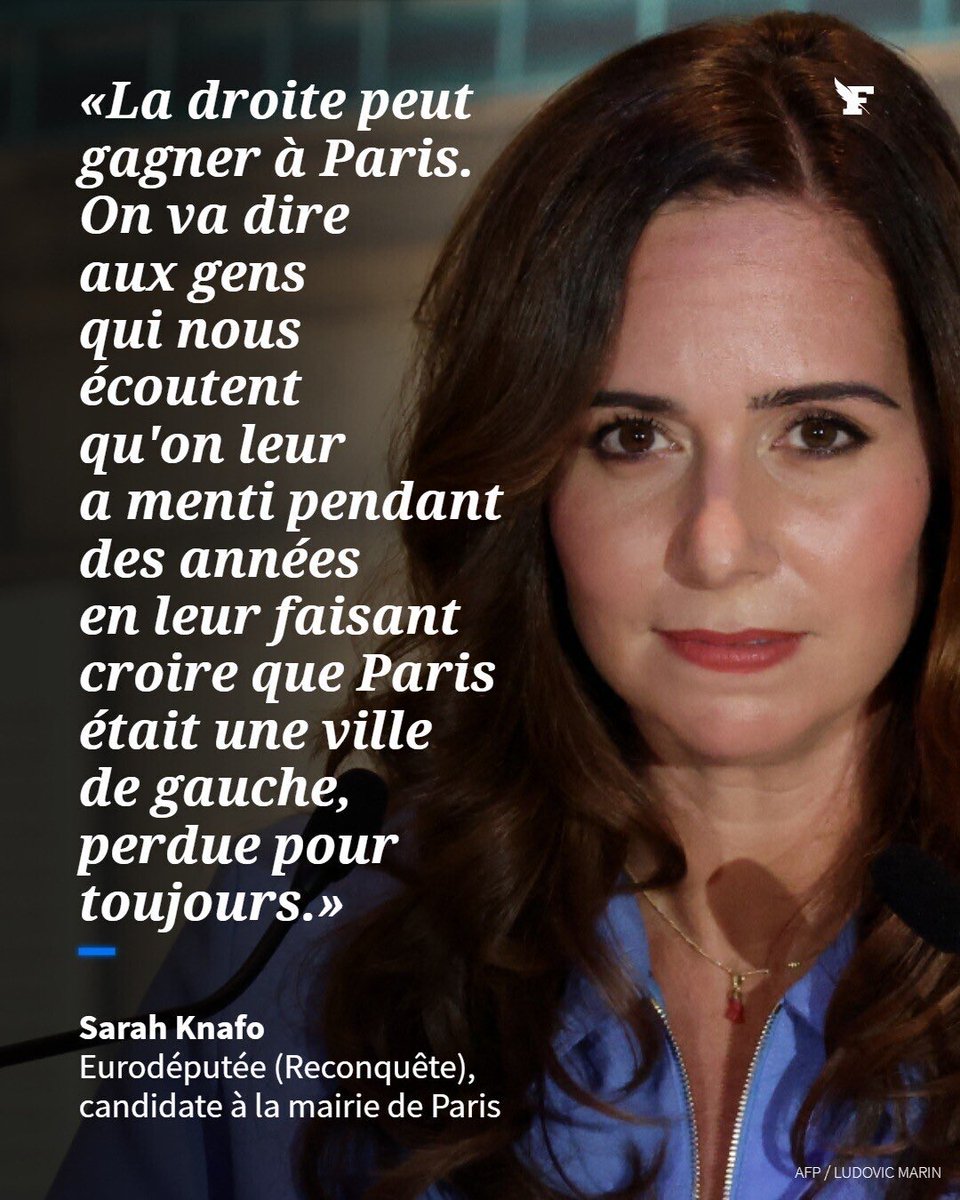 LBleuBlancRouge's tweet photo. Sarah Knafo a raison. https://t.co/v6fXphfvtr