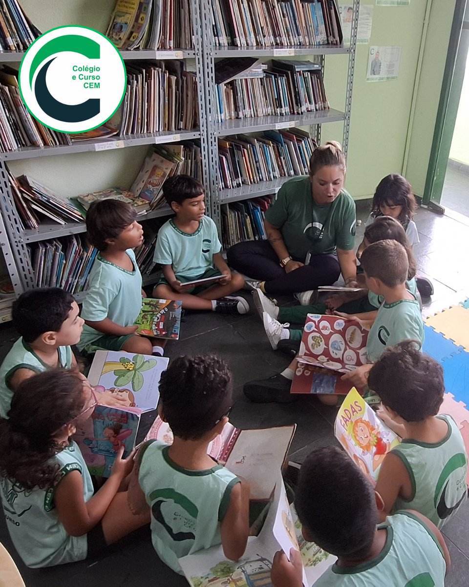 colegiocem's tweet image. Clube da Leitura no 1º ano: formando pequenos leitores todos os dias!
Histórias que encantam.
Imaginação que cresce.
Leitura que transforma. 💚
Porque ler desde cedo é abrir portas para o futuro!
👉 Salve este post e incentive a leitura em casa também!

#ClubeDaLeitura #1Ano