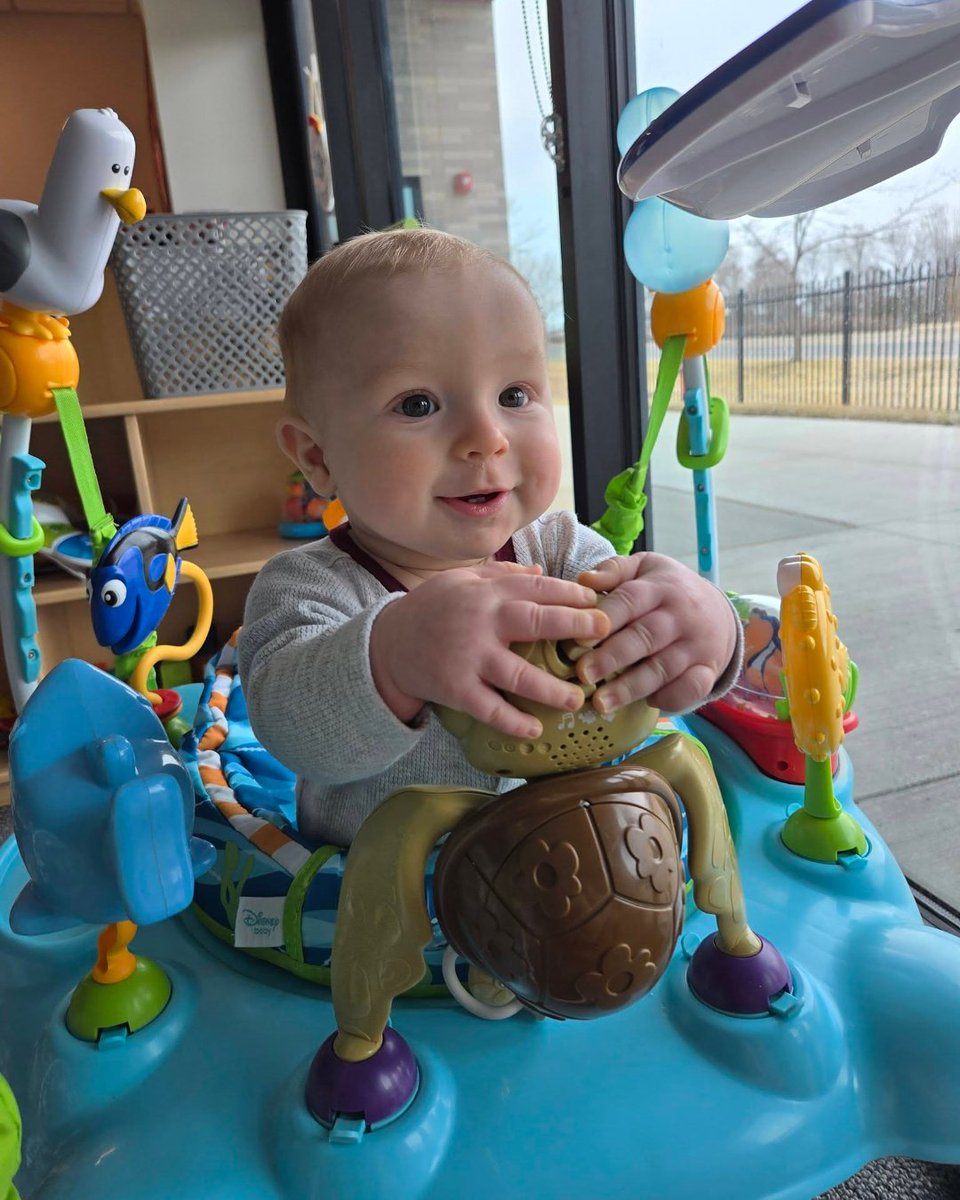 AN_ELC_CB's tweet photo. Mrs. Emily's classroom were able to play in the classroom with different sensory toys.
Ms. Lindsey's classroom read "The Pout Pout Fish" book, and pointed at animals on their ABC poster.
#WeAreELC
#ThisIsUsCB https://t.co/n41uLsPMwr