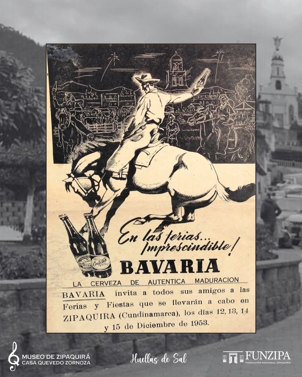 casaquevedoz's tweet photo. Un anuncio, una época, una historia ✨
Esta publicidad de 1953 nos recuerda que el diseño también guarda recuerdos. Colores, formas y palabras que hablan de un país en transformación y de la manera en que la vida cotidiana se veía reflejada en los anuncios. #ArchivoVivo https://t.co/AHiYLdSyY5