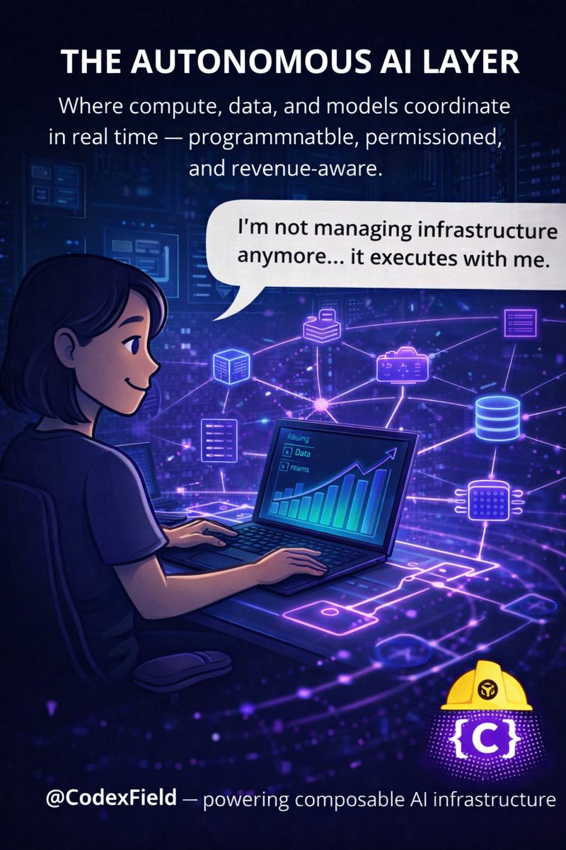 Future of AI infrastructure

AI infrastructure is moving from fragmented stacks → programmable intelligence layers.

The future isn’t just smarter models.
It’s verifiable data flow, composable compute, and autonomous value routing.

<a href="/CodexField/">CodexField</a>

#AIInfrastructure #DeAI #Web3AI