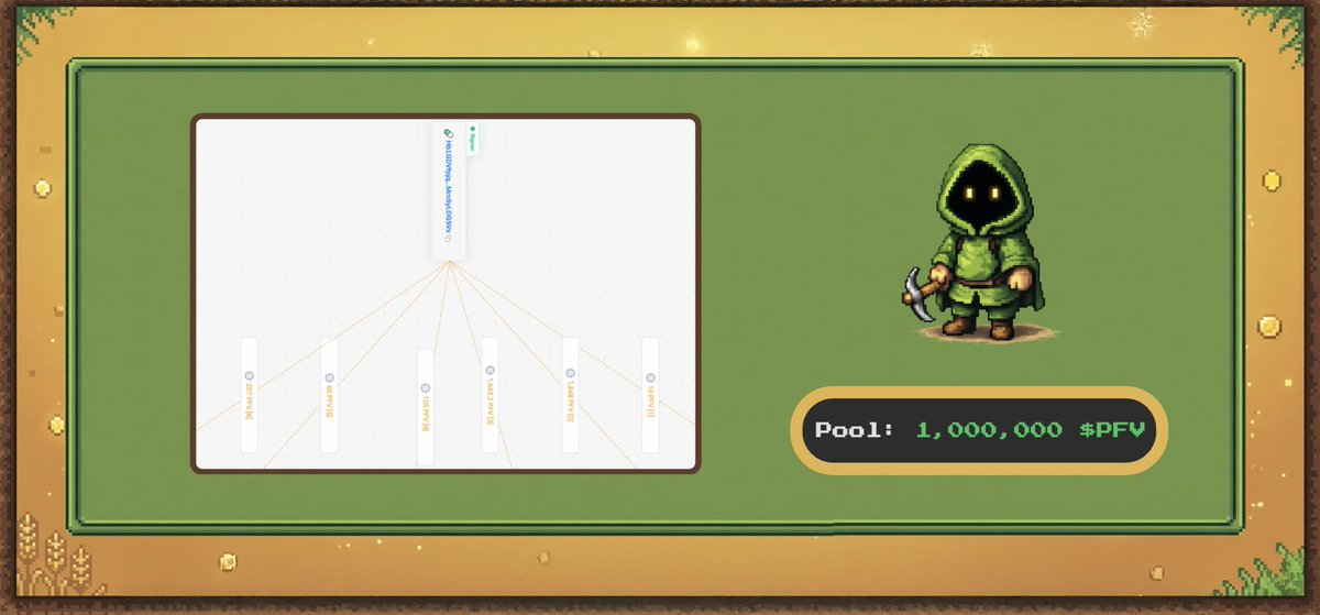 Good job, farmers сonsidering the huge in-game online, many of you decided to leave $PFV balances for improvement. 

In-game balance will be useful soon... advice from Pix.
For those who requested withdrawals, your tokens are in your wallets!