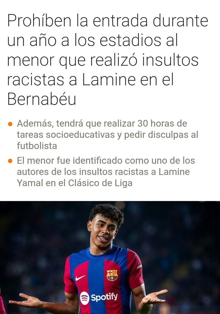 Cuando te digan que Vinicius solo se posiciona contra el racismo cuando lo sufre él, enseñale este tweet. Los 3 racistas del Bernabéu fueron localizados gracias a la colaboración del Real Madrid con la policía.

Nosotros los condenamos, ustedes los defienden como a Prestianni.