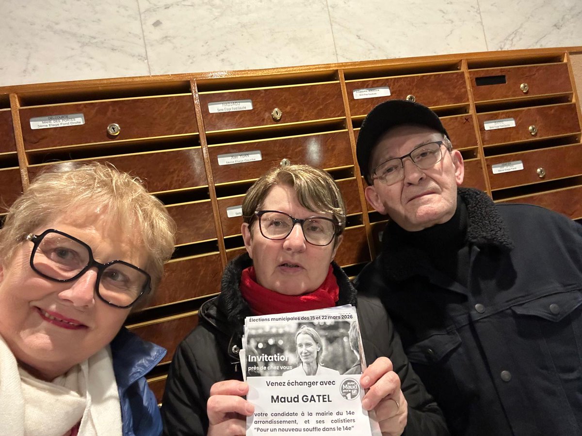 Avec Maud Gatel tweet media