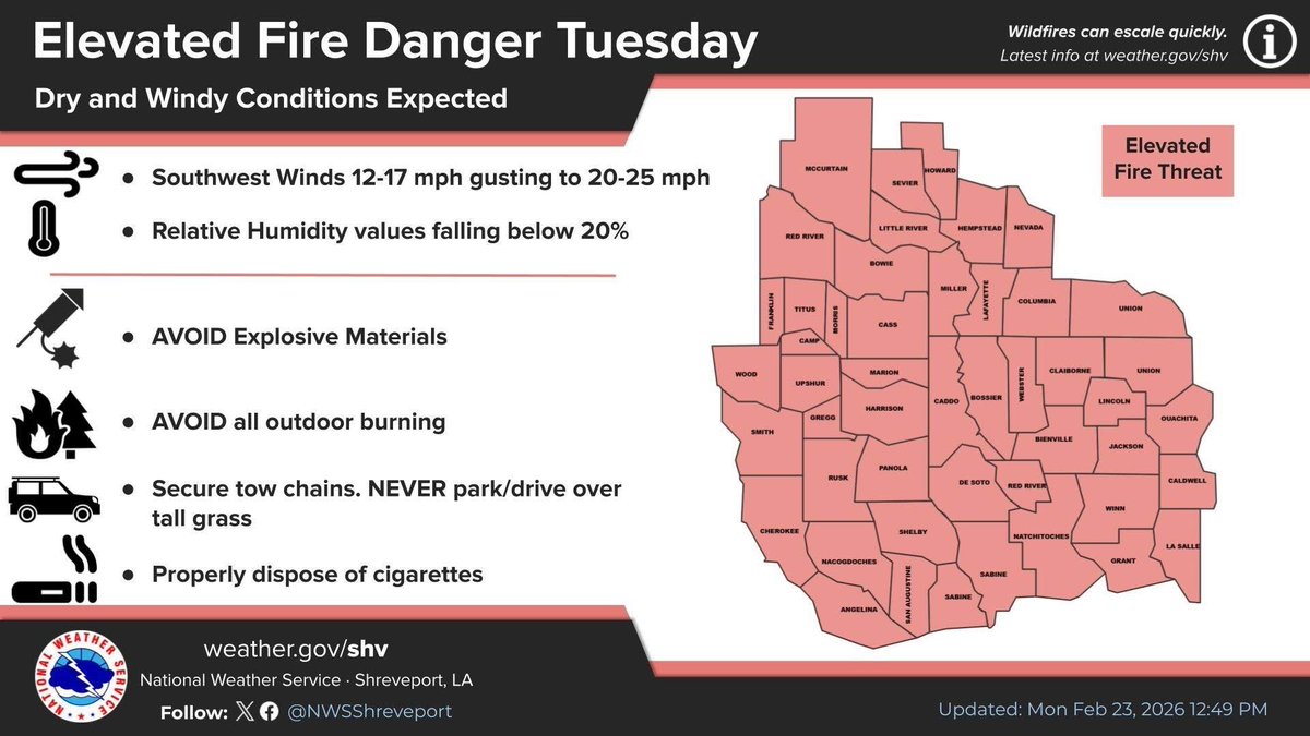 Rusk County Emergency Services tweet media