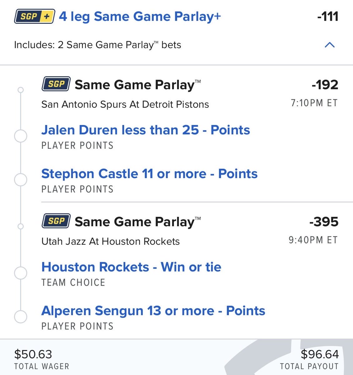 The Parlay Cafe tweet media