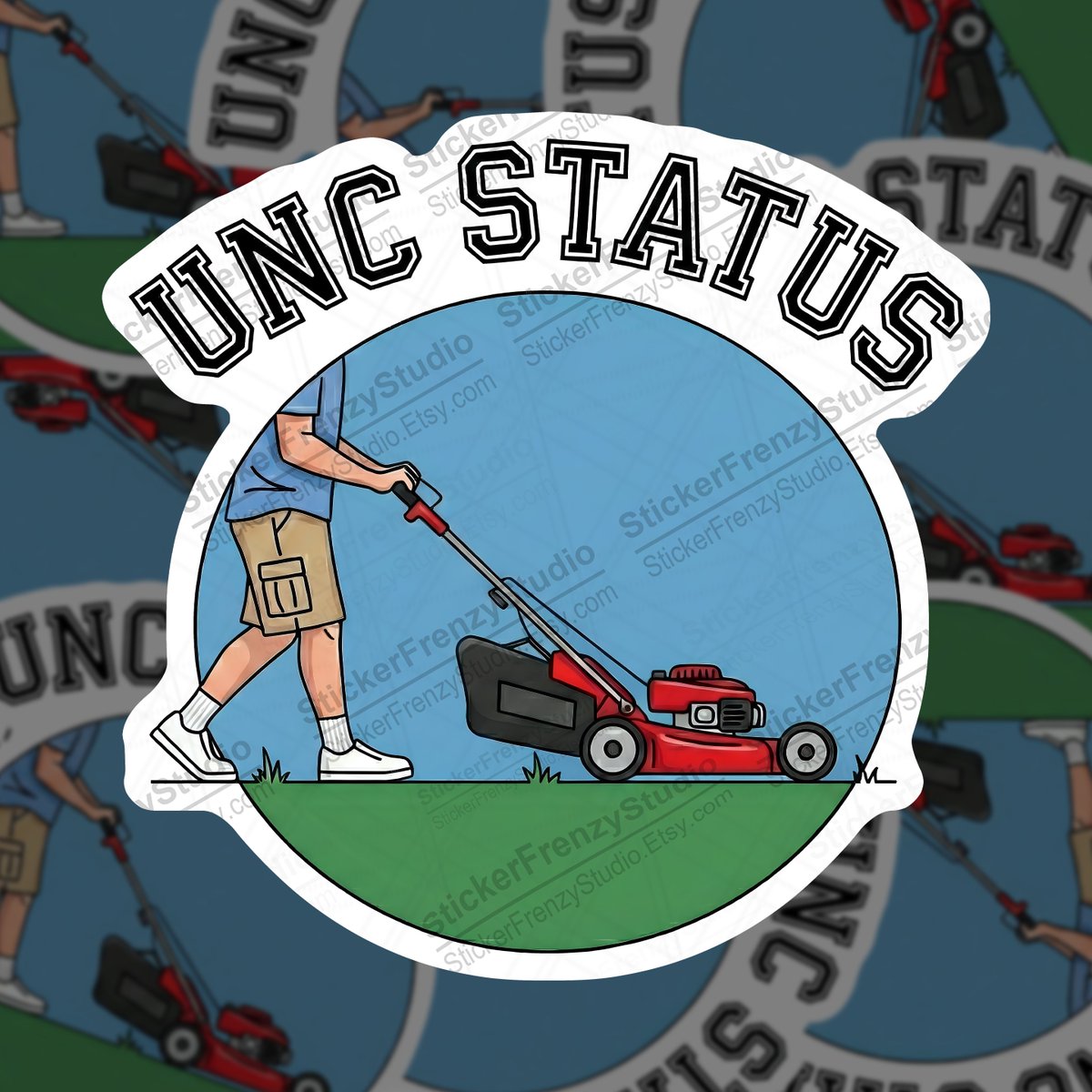 StickerFrenzyy's tweet image. UNC Status: Lawn Enforcement 🚨🌱
Certified stripe inspector.
etsy.me/4tS6K56

#DadHumor #LawnCare #FunnySticker