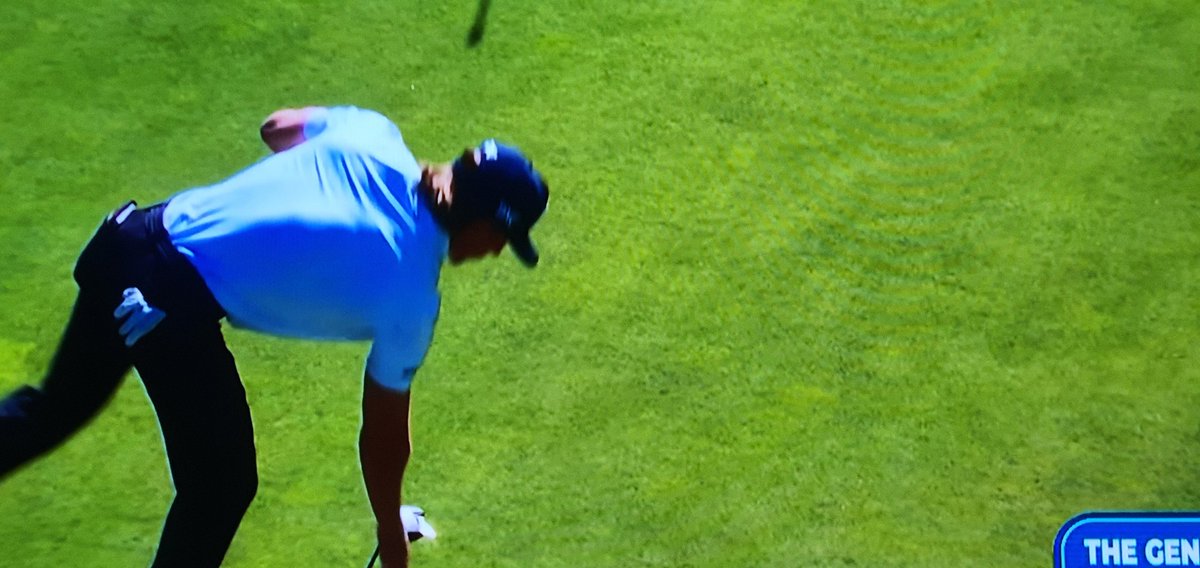 3dVws's tweet photo. @DigitalDiogenes @jamierkennedy @SkySportsGolf @PGATOUR Yea I've played on surfaces like this before, prolly well versed with puts not holding lines with footmarks and like u say aeration. Definitely could see the greener growth in each hole causing the ball to take micro deviations. Was very apparent on camera angles down the line. https://t.co/k7Uv0U6NXT