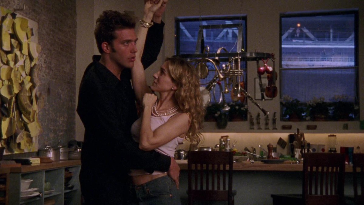 dumbandfunn's tweet photo. it’s always so interesting to ask someone about their favorite boyfriend from Sex and the City, there’s so many to choose from! https://t.co/luw1N5qBHt