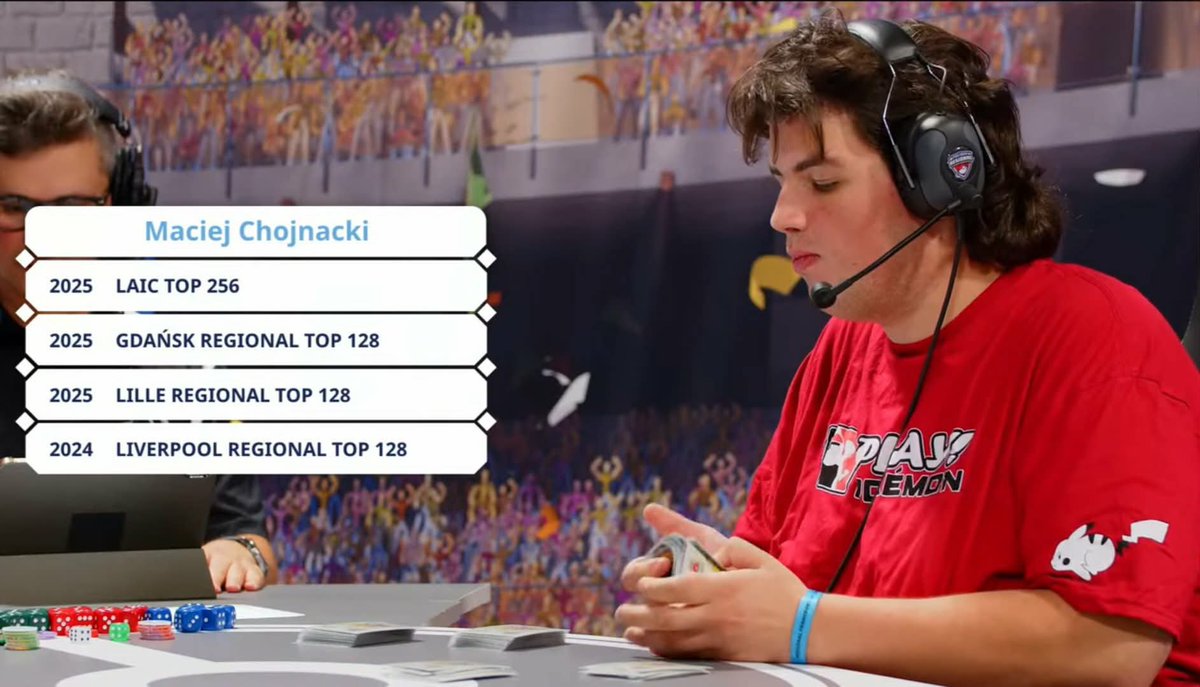 New Sponsored Player Alert 🔥

Maciej Chojnacki

I've loved Pokémon since childhood, when I first saw the anime on TV. 
I started playing TCG when Pokémon Go premiered, after seeing the booster openings on YouTube. 
I started with XY Evolutions and finished with the release of