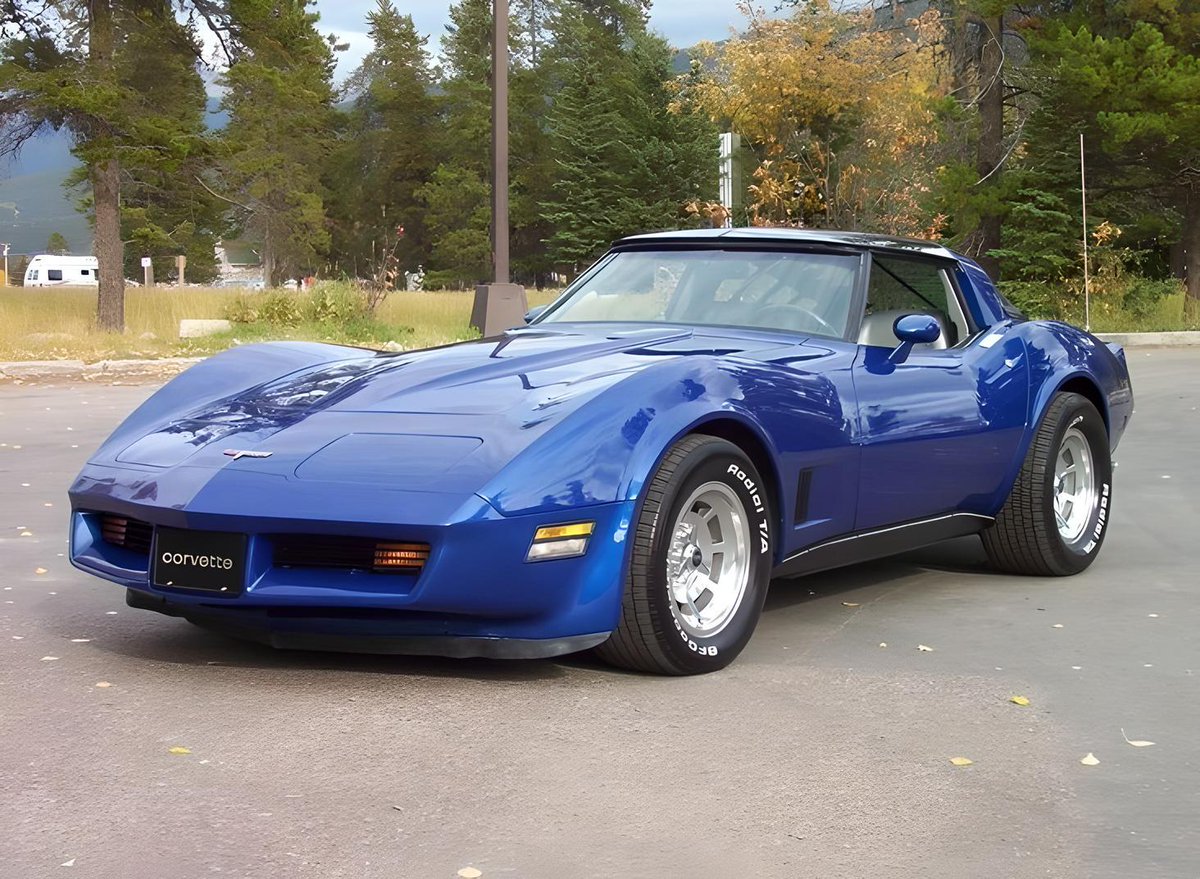 Retromania4ever's tweet image. 🇺🇸🦅 1981 Chevrolet #Corvette
