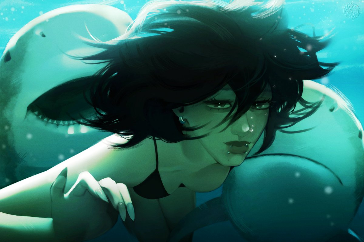 sarah 🦈๋࣭⭑ a moça do krita tweet media