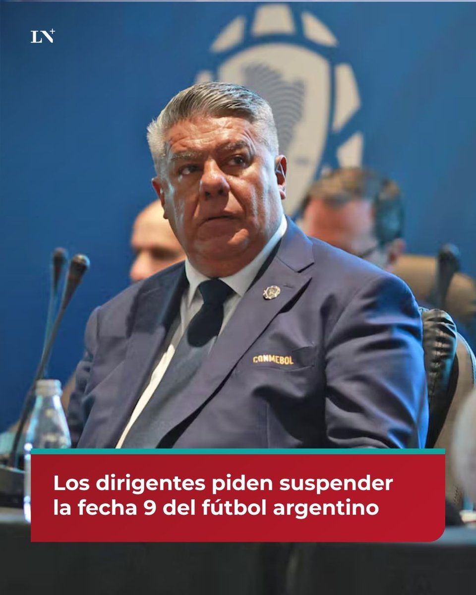 🔹 La AFA analiza suspender la fecha 9

Los dirigentes evalúan un paro en todas las categorías del fútbol argentino en medio del avance de la causa por presunta evasión de impuestos contra Chiqui Tapia. 

📌 En LN+