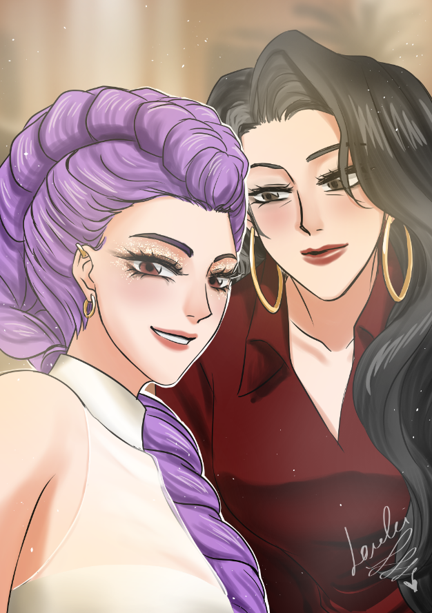#Rumiline
Rumi held her phone up, angling it carefully for a selfie. She leaned in close to Celine.

“Look here,” Rumi said, adjusting the frame.

But instead of looking at the camera, Celine kept glancing at Rumi, her gaze soft and slightly confused, as though she could not