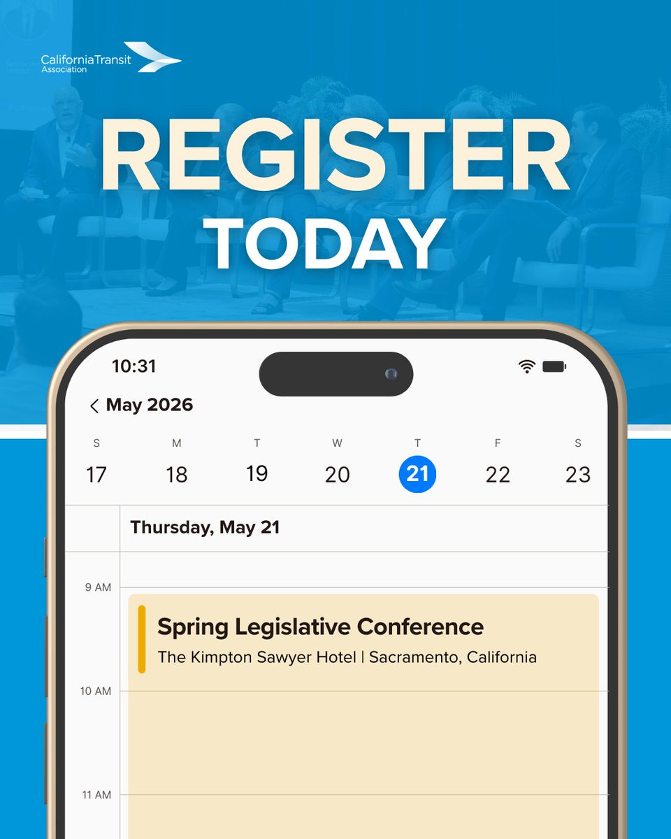 California Transit Association tweet media