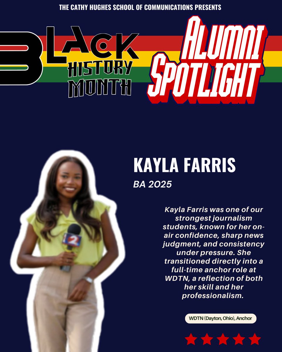 Cathy Hughes School of Communications tweet media