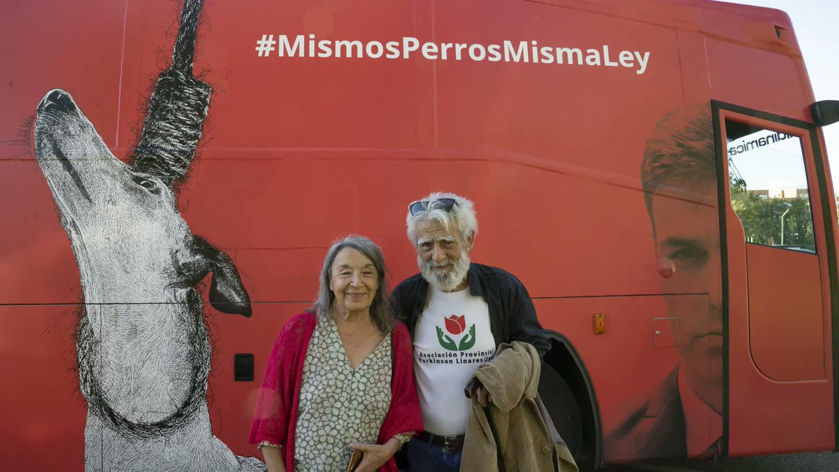 ¡¡¡Doña Fina quiere que <a href="/pbustinduy/">Pablo Bustinduy</a> <a href="/AnimalesGob/">D. G. Derechos Animales</a> <a href="/gobmapa/">Ministerio de Agricultura, Pesca y Alimentación</a> <a href="/JoserraBecerra/">Joserra Becerra 🌻</a> incluyan a los perros para cazar y de "trtabajo" en el RD de Núcleos Zoológicos , que estén protegidos. #NiUnPerroFuera