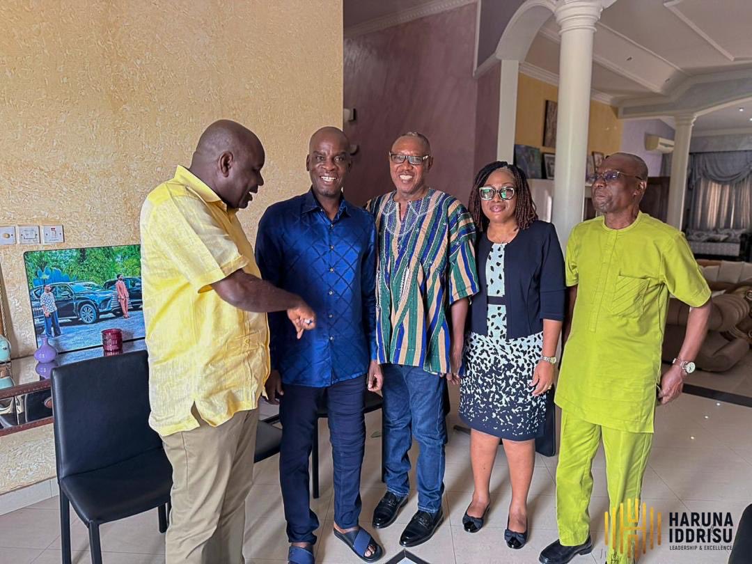 yabastate's tweet photo. Earlier today, Hon Haruna Iddrisu convened  a high-level meeting with the Hon. Deputy Minister for Education, the Chair of the Parliamentary Select Committee on Education, the Administrator of GETFund, and the Management of the Ministry of Education.
#HarunaEffect https://t.co/lHbn7eipor