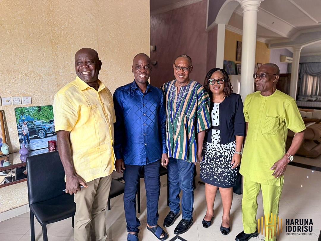 yabastate's tweet photo. Earlier today, Hon Haruna Iddrisu convened  a high-level meeting with the Hon. Deputy Minister for Education, the Chair of the Parliamentary Select Committee on Education, the Administrator of GETFund, and the Management of the Ministry of Education.
#HarunaEffect https://t.co/lHbn7eipor
