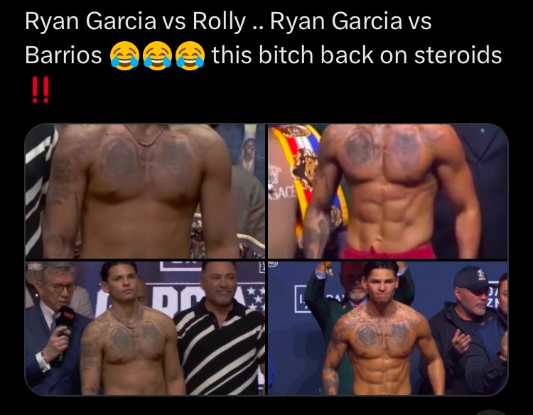 FugitiveRob310's tweet image. He dropped out of testing in May of 2025 and didn’t re-enroll until late December. He had a 7 month window. Then he shows up with all these new muscles he only had 1 other time in his career 🤣 Also he was under the WBC Clean Boxing Program not VADA.