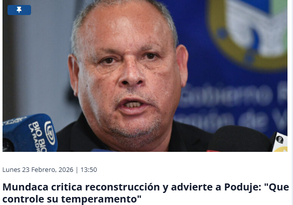 Los roteques del nauseabundo <a href="/elfrente_amplio/">Frente Amplio Chile</a> como <a href="/rmunda/">rodrigo mundaca</a>  amenazan a un futuro Ministro de Estado. No te dejes amedrentar <a href="/ipoduje/">Not Iván Poduje</a> !!!! Cuando Mundaca no tenía que comer, deambulaba entre la V y VI Región porque en la Prov de Petorca NO LE DABAN TRABAJO! Pq lo conocen!!!!!
