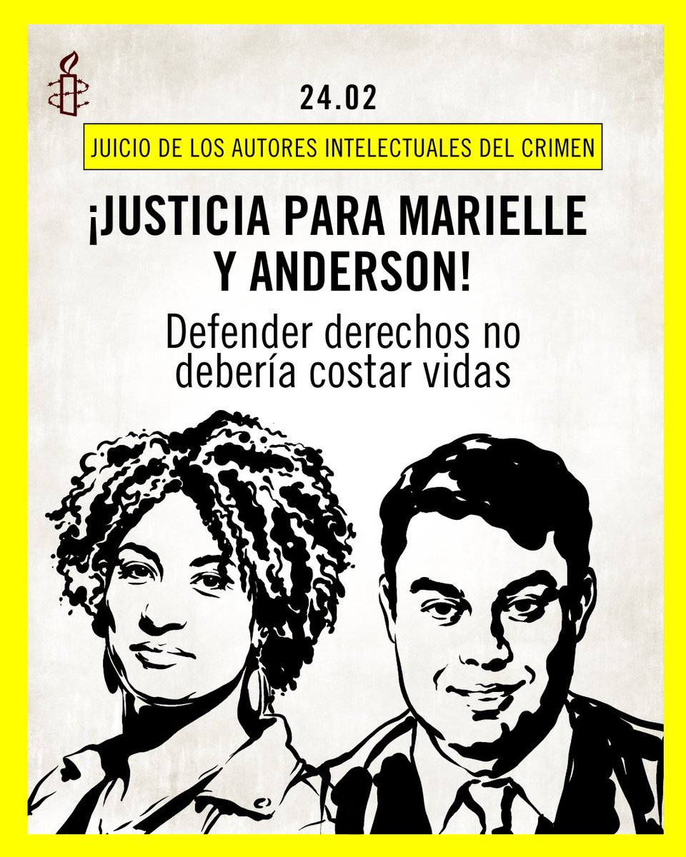 Marielle Franco incomodaba a los poderosos y la asesinaron unto a su chofer, Anderson. Estos días se lleva a cabo el juicio contra los presuntos autores intelectuales y marca un momento decisivo después de más de 7 años de espera. #JusticiaPorMarielle