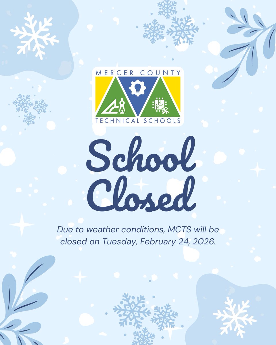 Mercer County Technical Schools tweet media