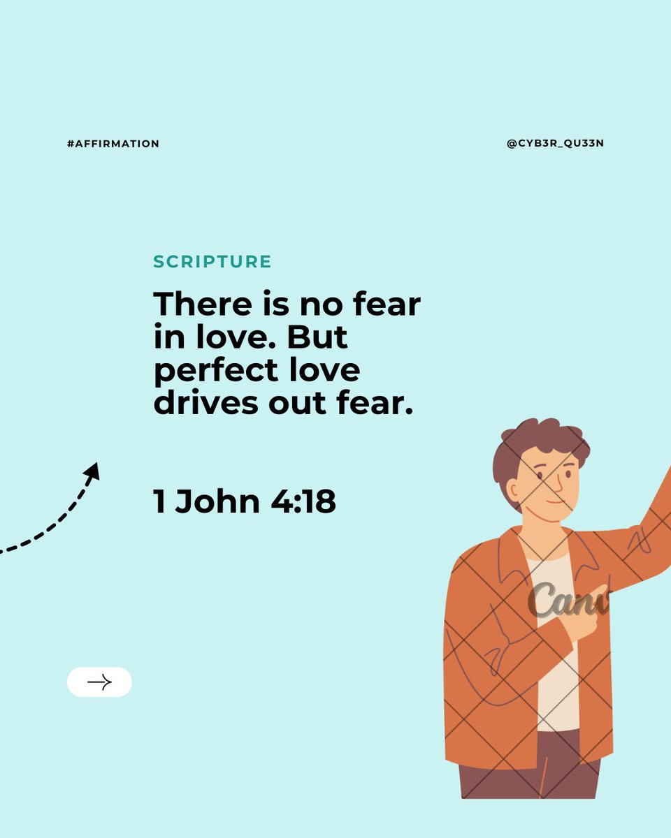What would you do this week if you weren't afraid of rejection or failure? 🦁 Perfect love doesn’t just make us feel "warm and fuzzy"—it makes us fearless. When you know God has your back, intimidation has to leave. 

Swipe to claim your bold, fearless confidence!

#fearlesslove