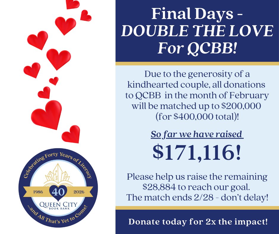 Queen City Book Bank tweet media