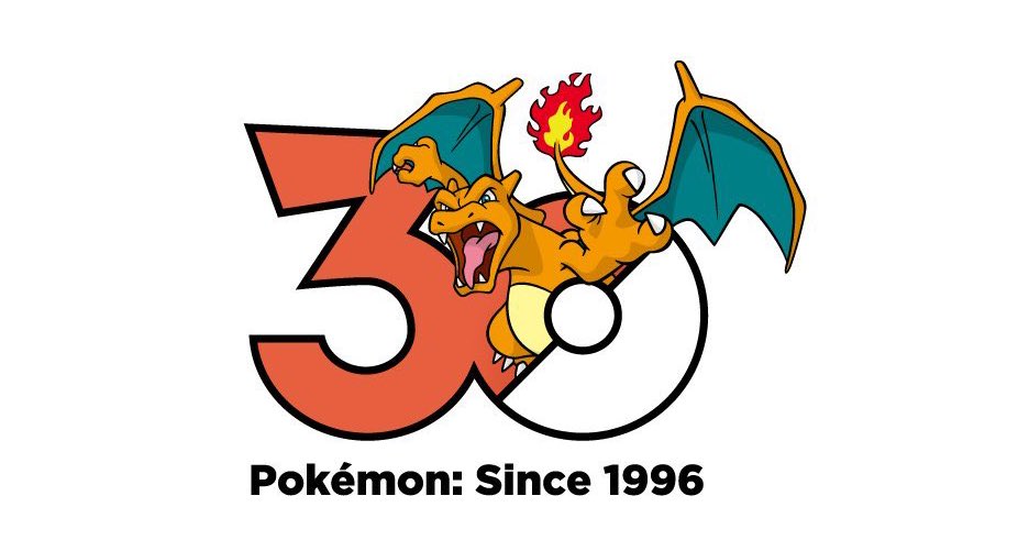 A very important public service announcement:

Charizard was one of the only Pokémon to get two 30th anniversary logos.

You’re welcome.