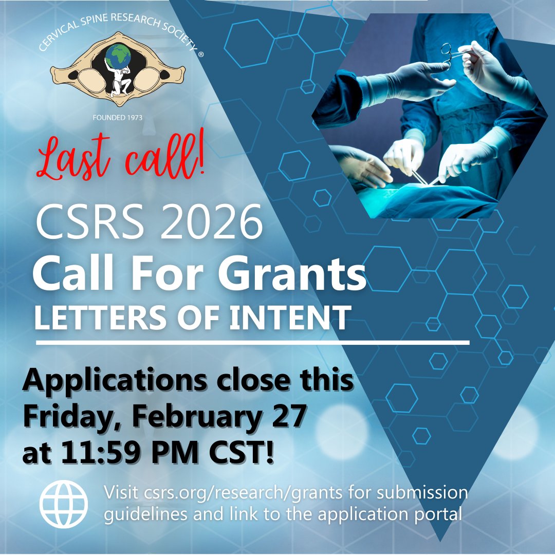 Cervical Spine Research Society tweet media