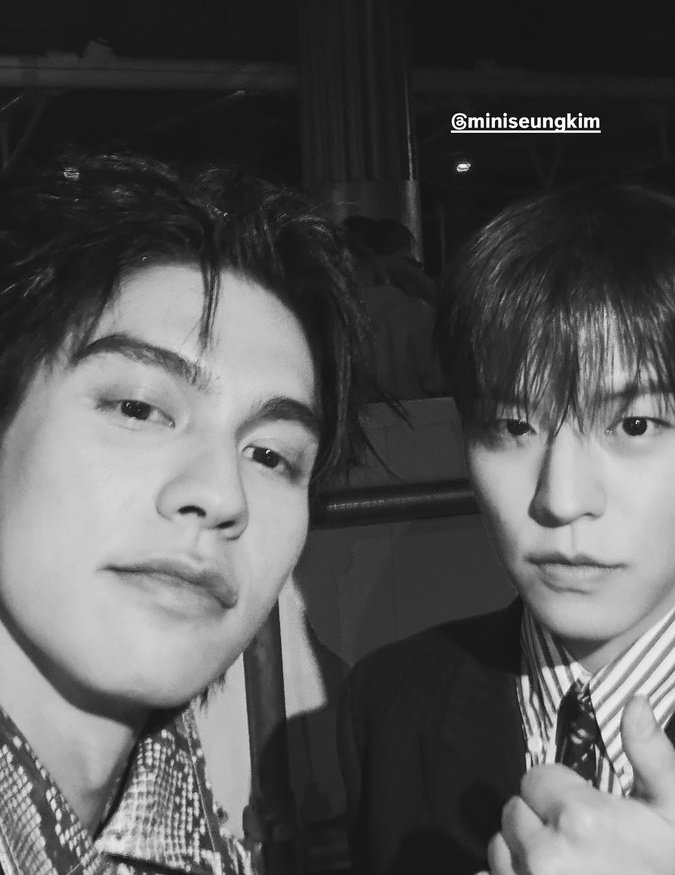 Seungmin via Thai Actor Bright’s IG story:

#BURBERRYAW26xSEUNGMIN