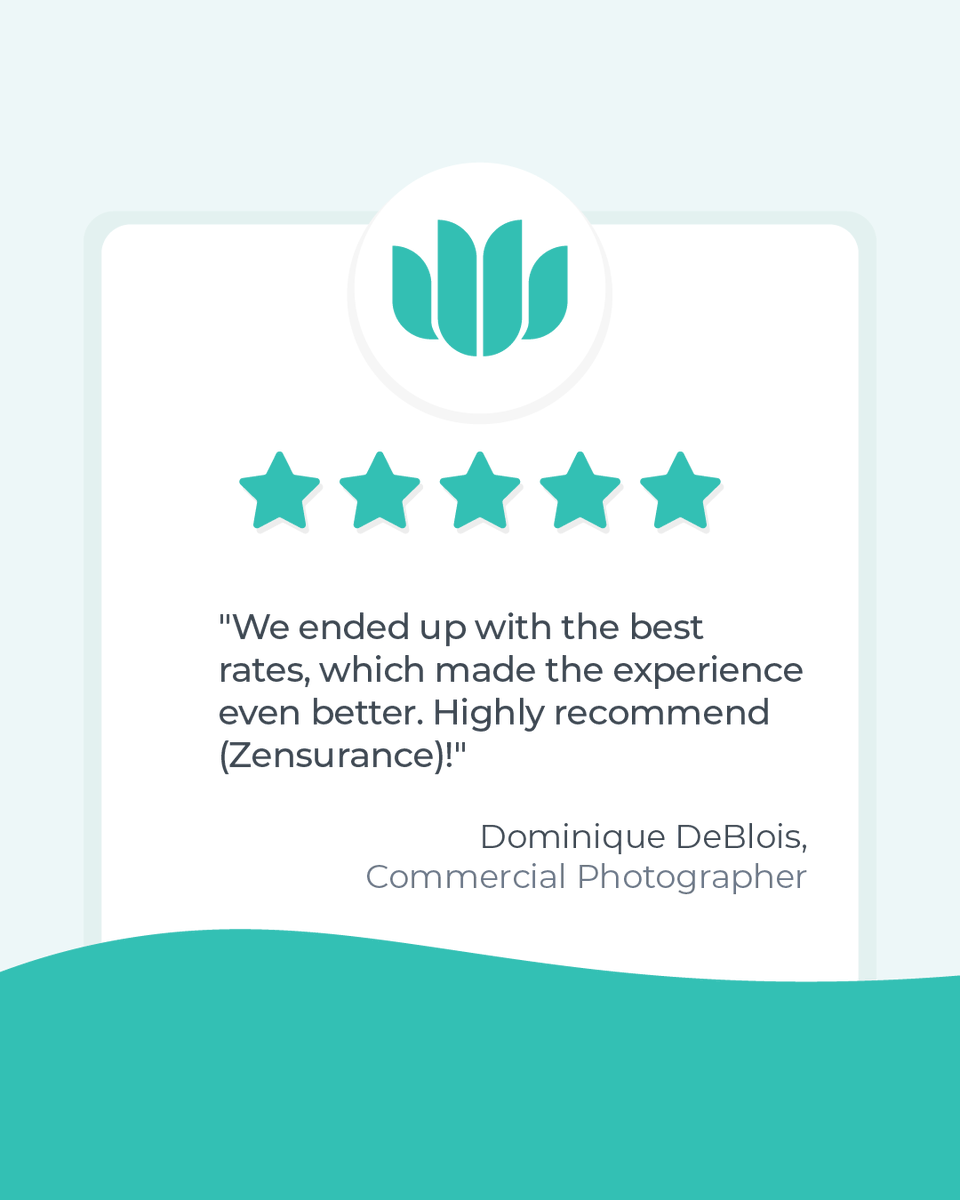 zensurance's tweet image. ⭐️⭐️⭐️⭐️⭐️ “We ended up with the best rates.”

Small business owners are saving on business insurance 100% online, in minutes. 

Fast. Affordable. Trusted. Get a #FreeQuote!

👉 ow.ly/5Ewq50YkmO5 🛡️

#SmallBusinessCanada #BusinessInsurance #5StarReview #GoogleReviews